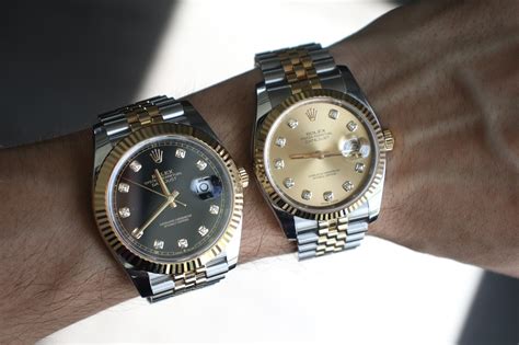 rolex datejust 34 vs 36|Rolex Datejust 36mm vs 41mm.